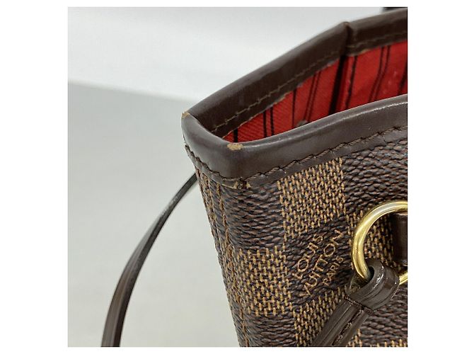 Louis Vuitton Damier Neverfull PM Tote Bag N51109 Ebene Damier ebene - Ansicht 7