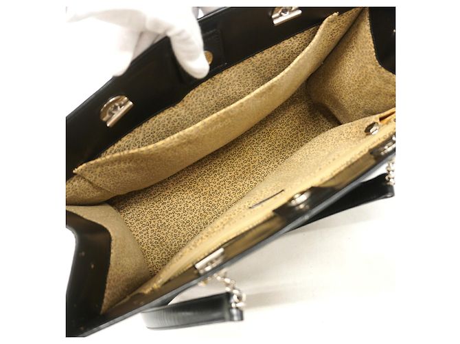 Borsa Tote Cartier Panthère in pelle Nero - vista 4
