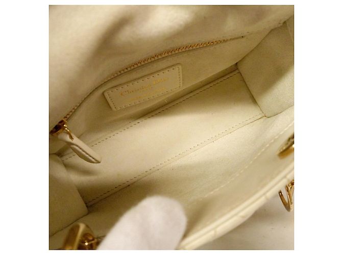 Borsa Christian Dior Cannage Lady Dior - vista 4