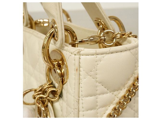 Borsa Christian Dior Cannage Lady Dior - vista 7