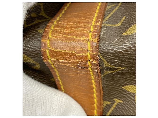 Louis Vuitton Boston Monogram Keepall 55 Marrone - vista 7