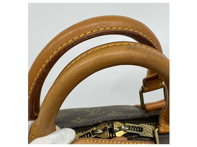 Louis Vuitton Boston Monogram Keepall 55 Marrone - vista 9