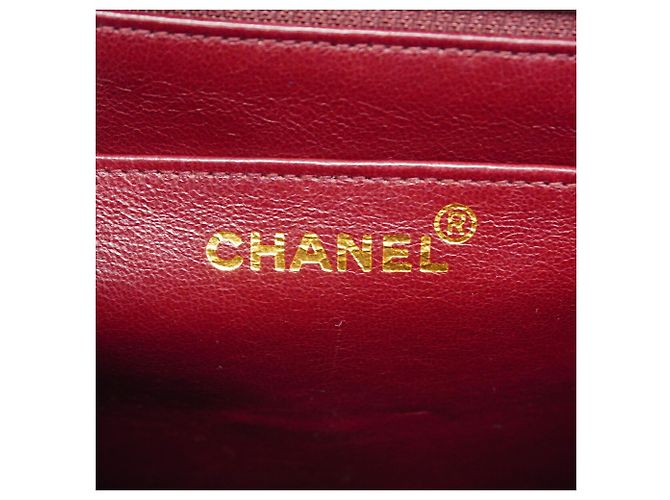 Chanel Matelassé Schultertasche mit Kette Marineblau - Ansicht 5