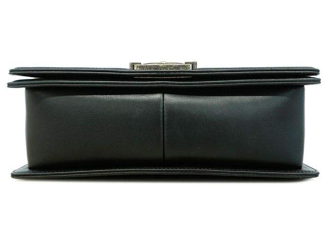 Chanel Boy Chain Shoulder Bag Black - view 3