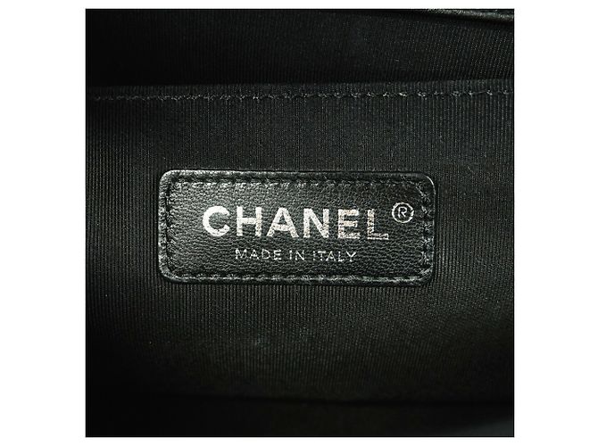Chanel Boy Chain Shoulder Bag Black - view 5