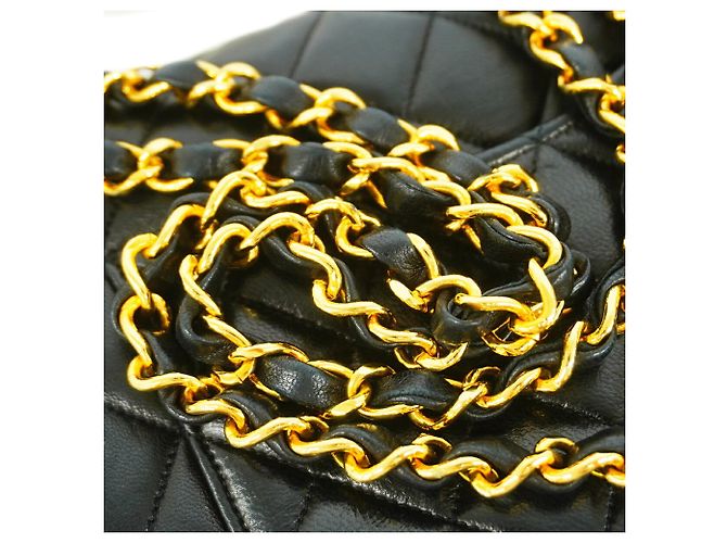 Sac à épaule Chanel Matelassé Noir - vue 10