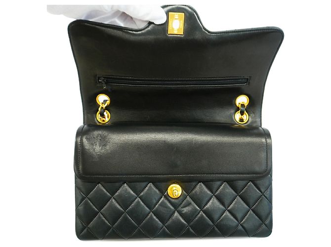 Sac à épaule Chanel Matelassé Noir - vue 12