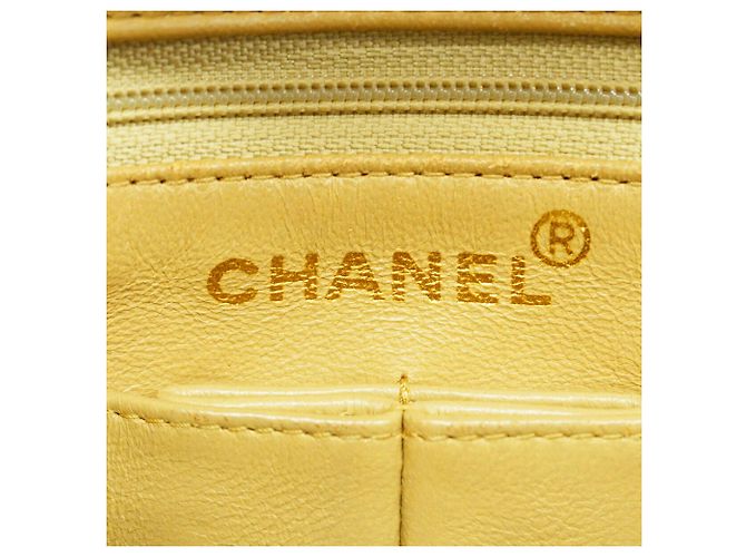 Borsa a tracolla Chanel Matelassé con catena Beige - vista 5