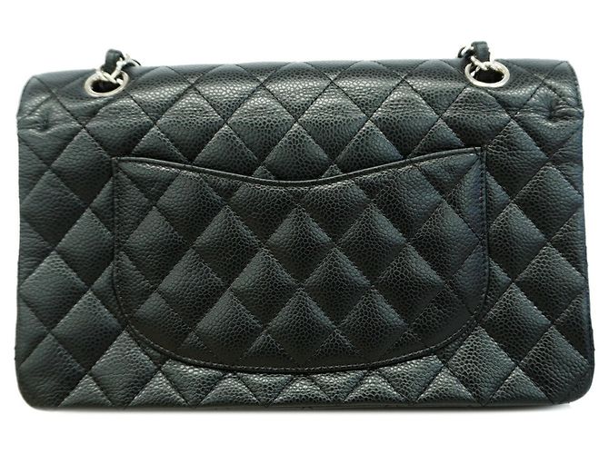 Timeless Borsa a Tracolla Chanel Matelassé Nera Nero - vista 11