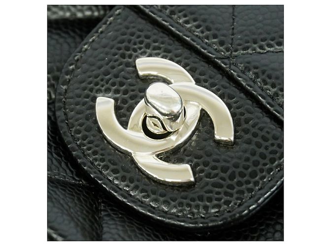 Timeless Borsa a Tracolla Chanel Matelassé Nera Nero - vista 9
