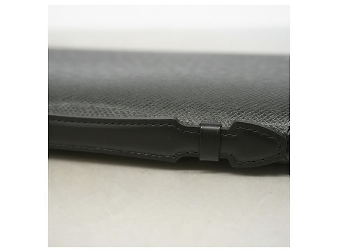 Portafoglio Long Organizer Louis Vuitton Taiga Grigio - vista 5