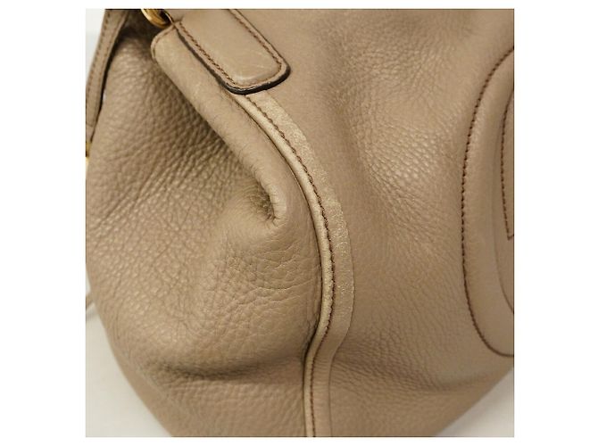 Borsa Gucci Soho Tote Bag 282309 Grigio - vista 9