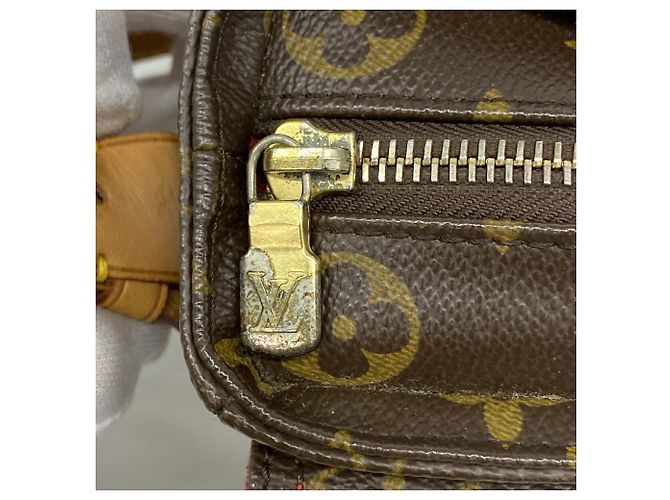 Bolsa de Ombro Louis Vuitton Monogram Vivacite MM Marrom - vista 8