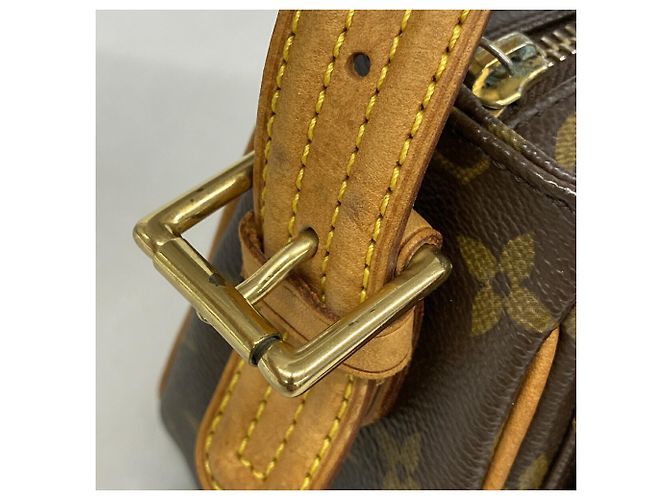 Bolsa de Ombro Louis Vuitton Monogram Vivacite MM Marrom - vista 9