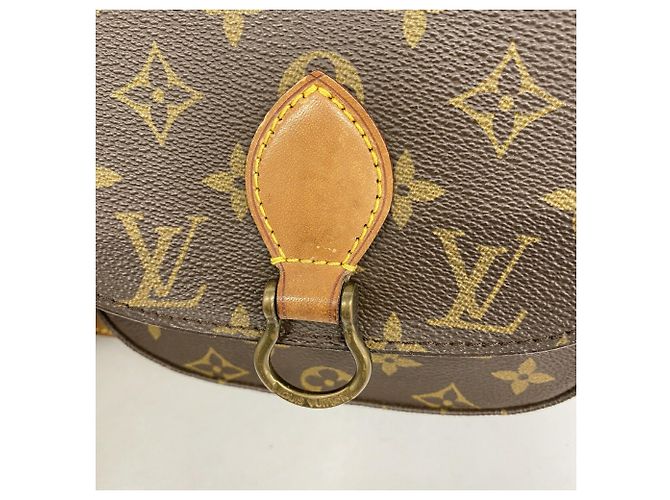 Borsa a tracolla Louis Vuitton Monogram Mini Saint Cloud Marrone - vista 10