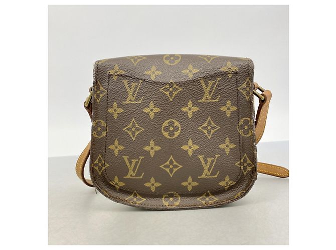 Borsa a tracolla Louis Vuitton Monogram Mini Saint Cloud Marrone - vista 11