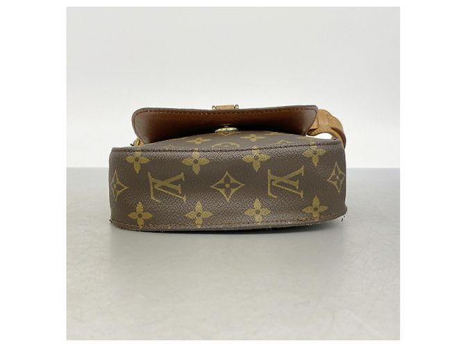 Borsa a tracolla Louis Vuitton Monogram Mini Saint Cloud Marrone - vista 3