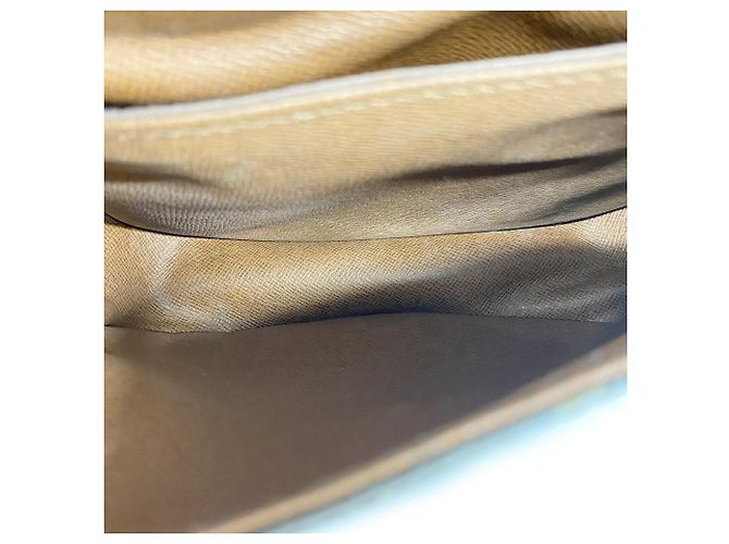 Borsa a tracolla Louis Vuitton Monogram Mini Saint Cloud Marrone - vista 4