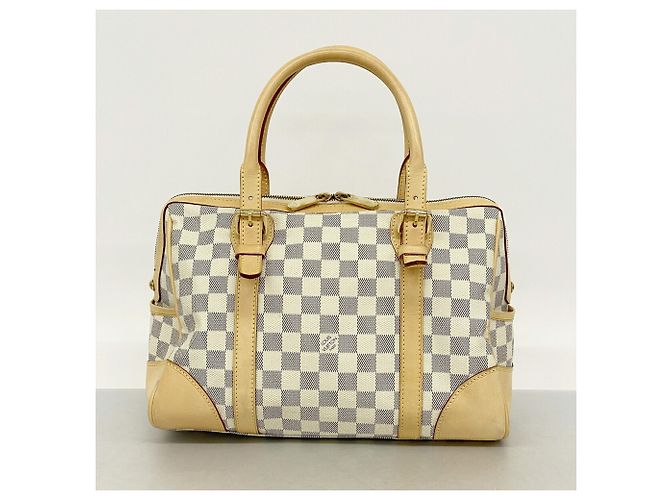 Louis Vuitton Damier Azur Berkeley Handbag White - view 10