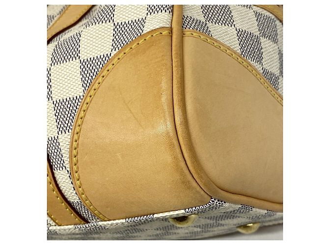 Louis Vuitton Damier Azur Berkeley Handbag White - view 6