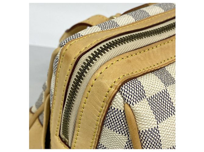 Louis Vuitton Damier Azur Berkeley Handbag White - view 7