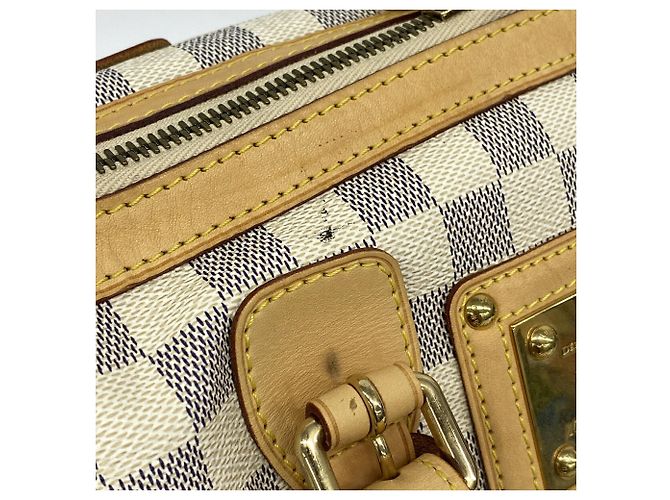 Louis Vuitton Damier Azur Berkeley Handbag White - view 8
