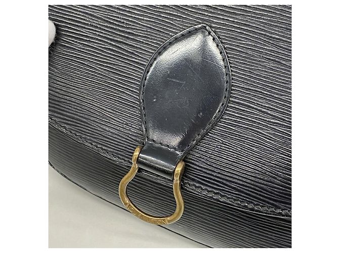 Borsa a tracolla Louis Vuitton Epi Saint Cloud Nero - vista 10