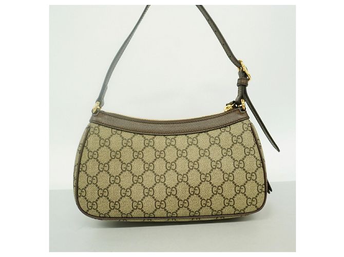Gucci GG Supreme Schultertasche Braun - Ansicht 7