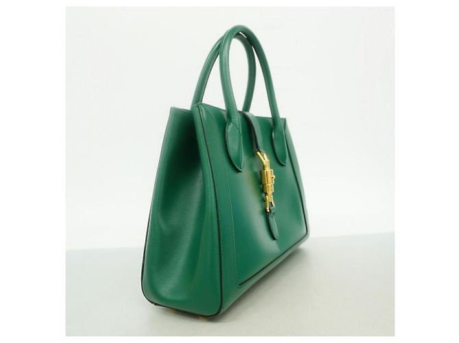 Borsa Gucci New Jackie Verde - vista 2