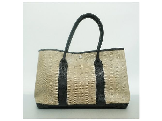Hermès Borsa Tote Hermes Garden PM Nero - vista 12