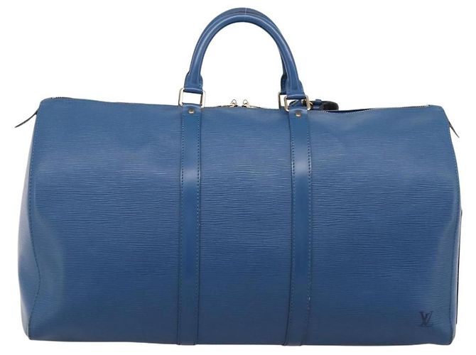 Louis Vuitton Keepall Epi Leather 50 Azul - vista 2