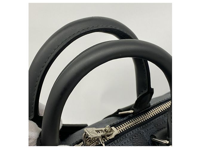 Louis Vuitton Boston Damier Cobalt Keepall Bandoulière 45 Blu - vista 10
