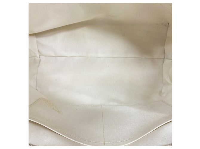 Bolso Tote Cabas MM Louis Vuitton Damier Azur Blanco - vista 4