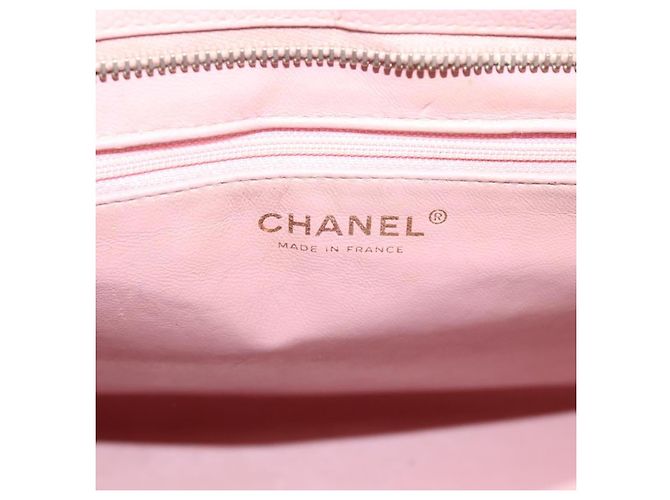 Chanel Medallion Quilted Caviar Rosa - vista 6