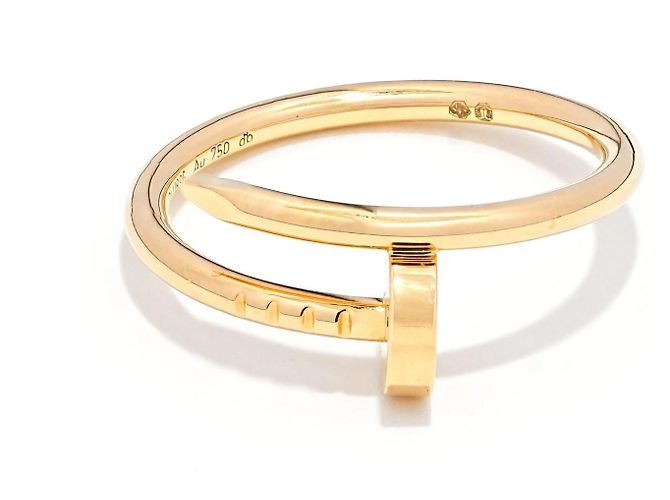 Anello Cartier Juste un Clou Oro Giallo 750/18K modello sottile misura 52 - vista 2