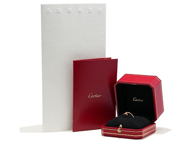 Anello Cartier Juste un Clou Oro Giallo 750/18K modello sottile misura 52 - vista 8