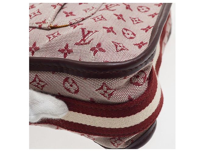 Louis Vuitton Mary Kate Messenger Mini Lin Bordò - vista 7