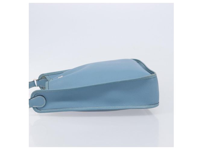 Hermès Hermes Vespa Courchevel PM Bleu - vue 4