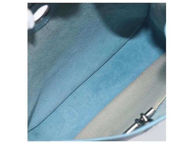 Hermès Hermes Vespa Courchevel PM Bleu - vue 5