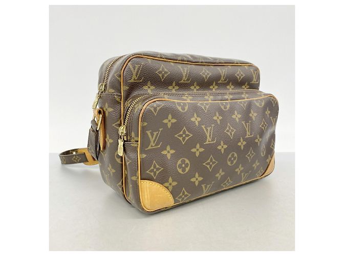 Bolso de hombro Louis Vuitton Monogram Nile Castaño - vista 2