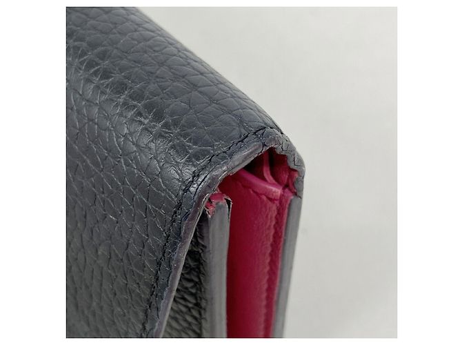 Carteira Tri-fold Louis Vuitton Preto Rosa - vista 5
