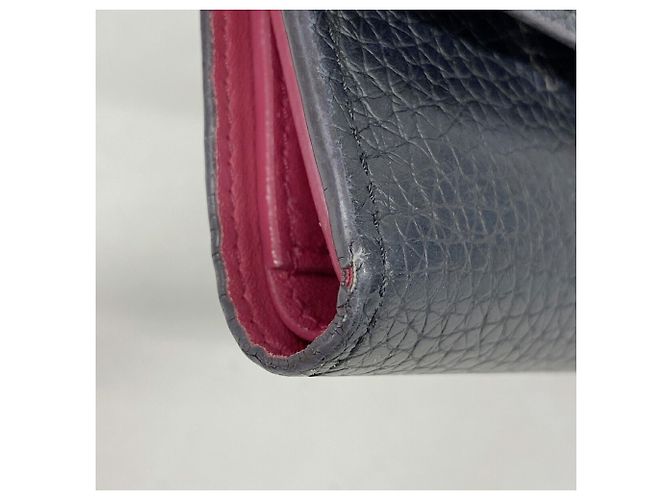 Carteira Tri-fold Louis Vuitton Preto Rosa - vista 6