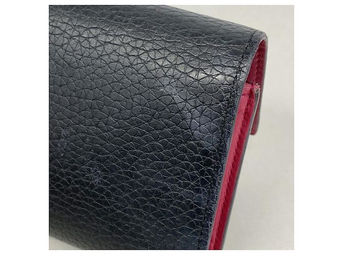 Carteira Tri-fold Louis Vuitton Preto Rosa - vista 7