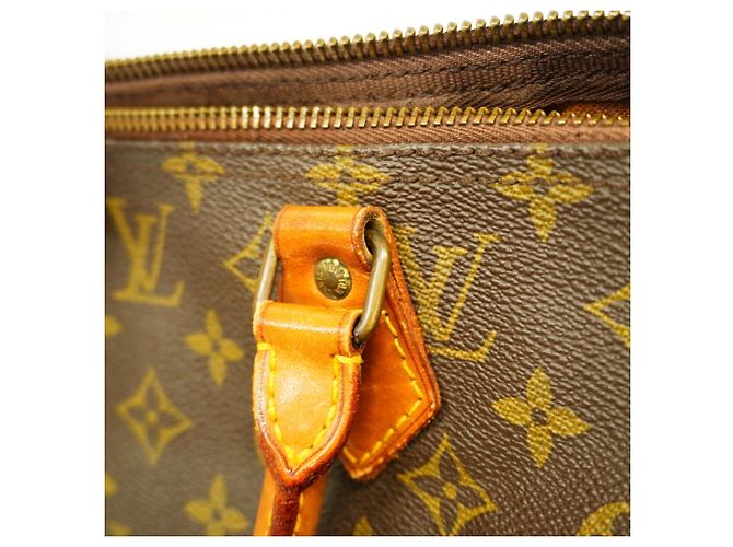 Bolso Louis Vuitton Monogram Speedy 40 Castaño - vista 11
