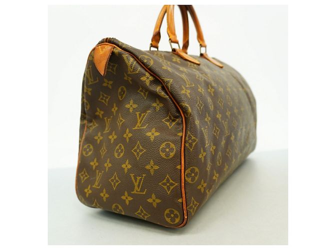 Bolso Louis Vuitton Monogram Speedy 40 Castaño - vista 2