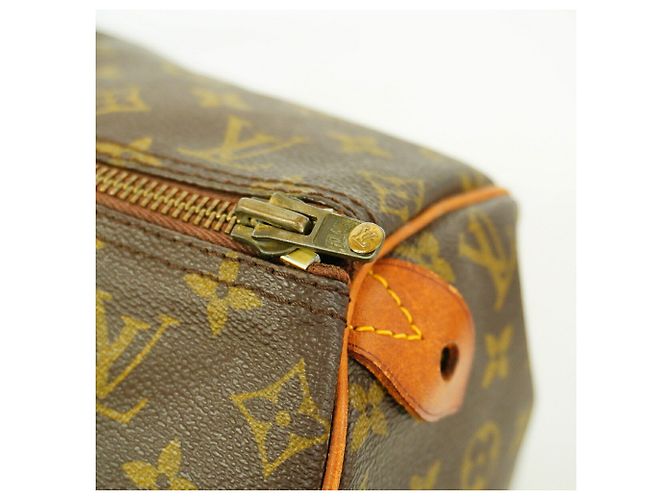 Bolso Louis Vuitton Monogram Speedy 40 Castaño - vista 6