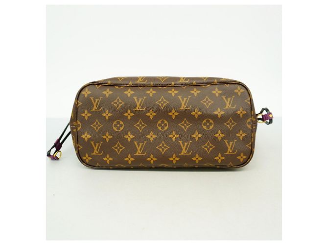 Louis Vuitton Monogram Totem Neverfull MM Tote Bag Braun - Ansicht 3