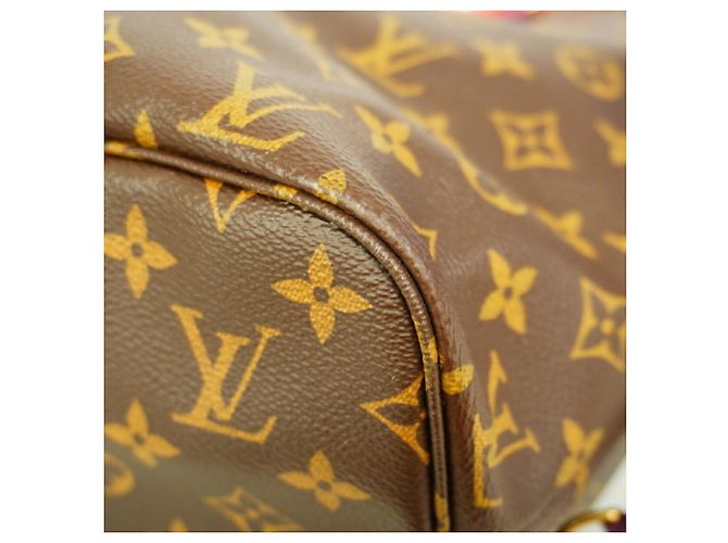 Louis Vuitton Monogram Totem Neverfull MM Tote Bag Braun - Ansicht 9