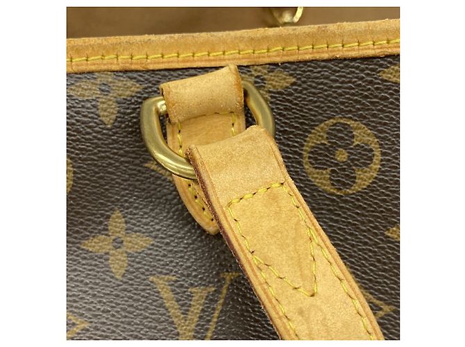 Borsa Tote Orizzontale Louis Vuitton Monogram Batignolles Marrone - vista 10