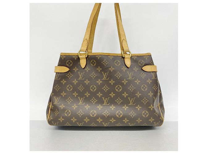 Borsa Tote Orizzontale Louis Vuitton Monogram Batignolles Marrone - vista 11